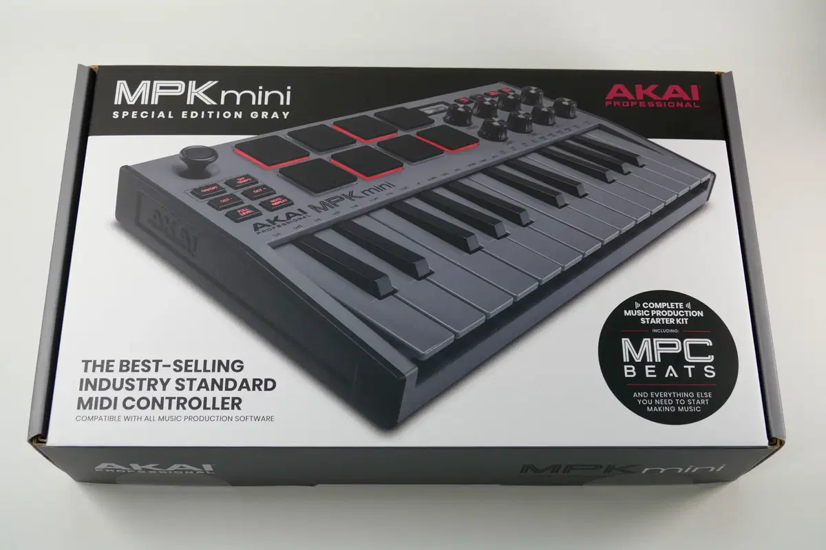 AKAI MPK Mini MK3 그레이 한정판